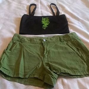 Short and bralette bundle